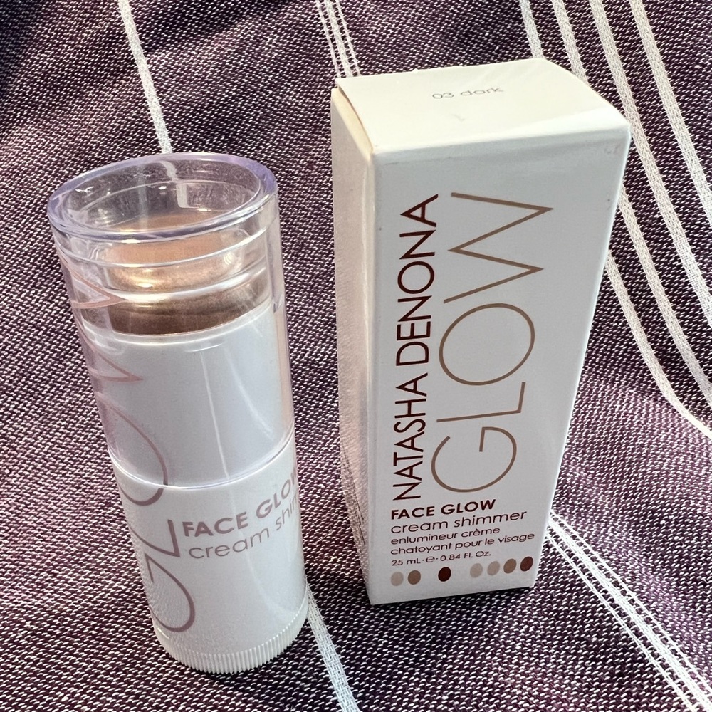 NIB Natasha Denona Face Glow Cream Shimmer - 03 Dark